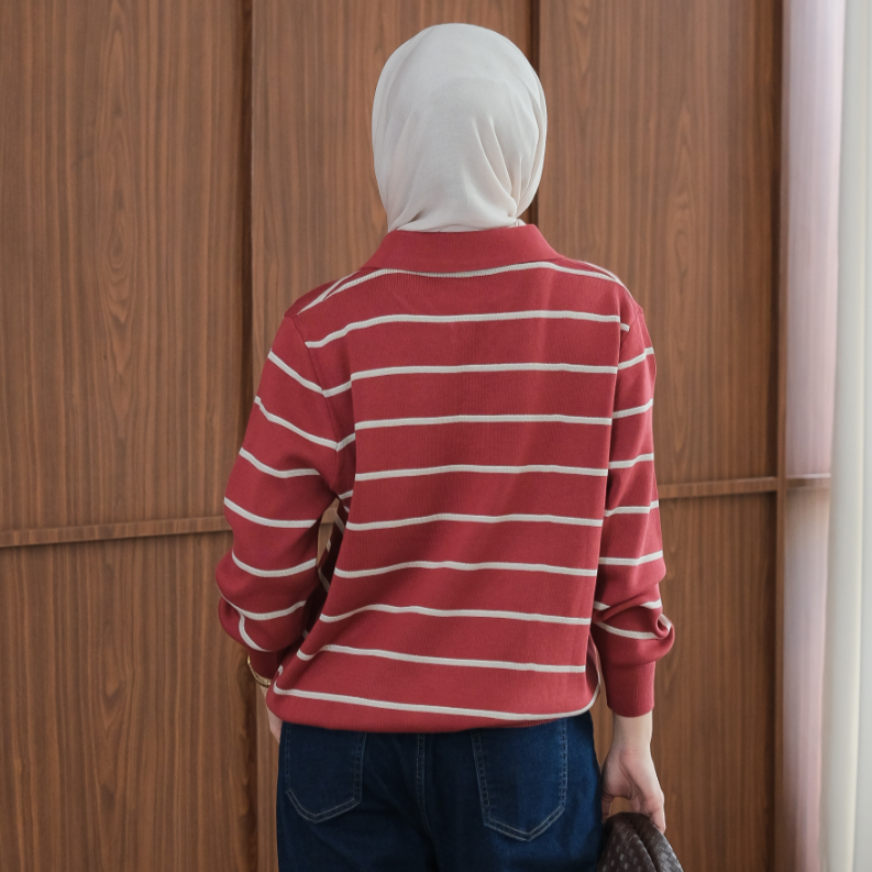 Polo Stripe Knit