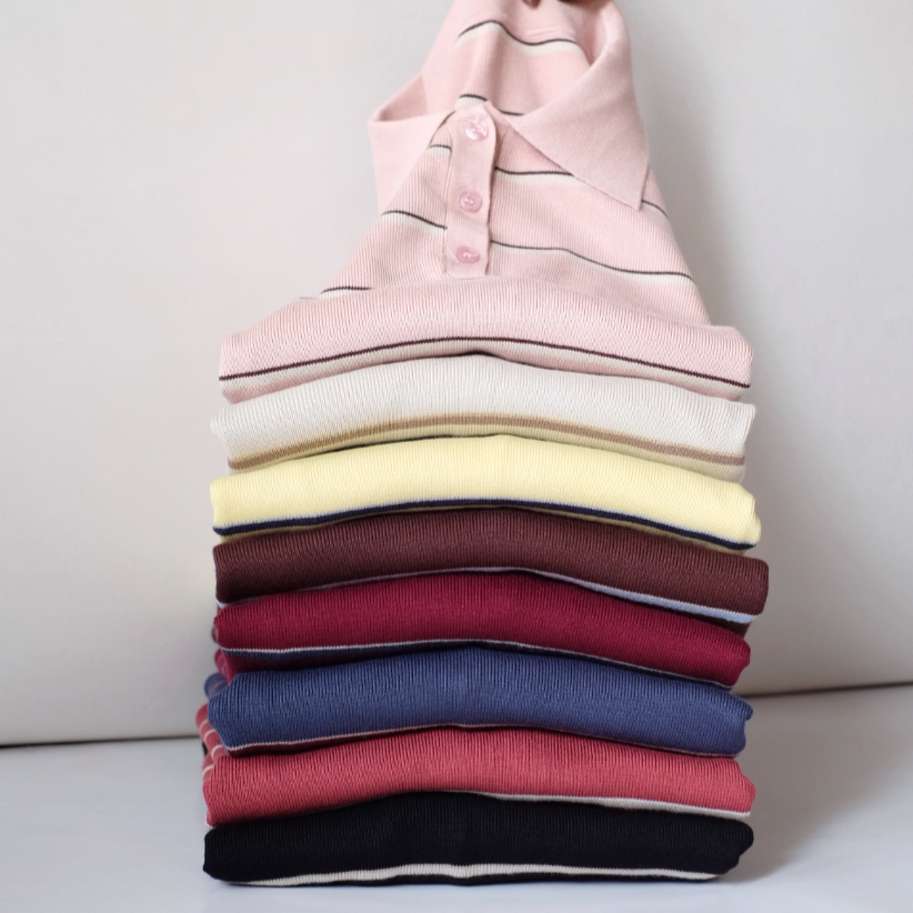 Polo Stripe Knit