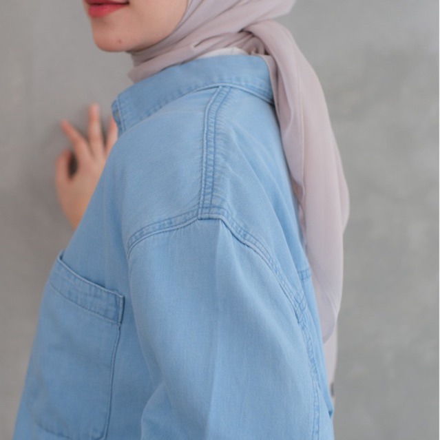 Denim top
