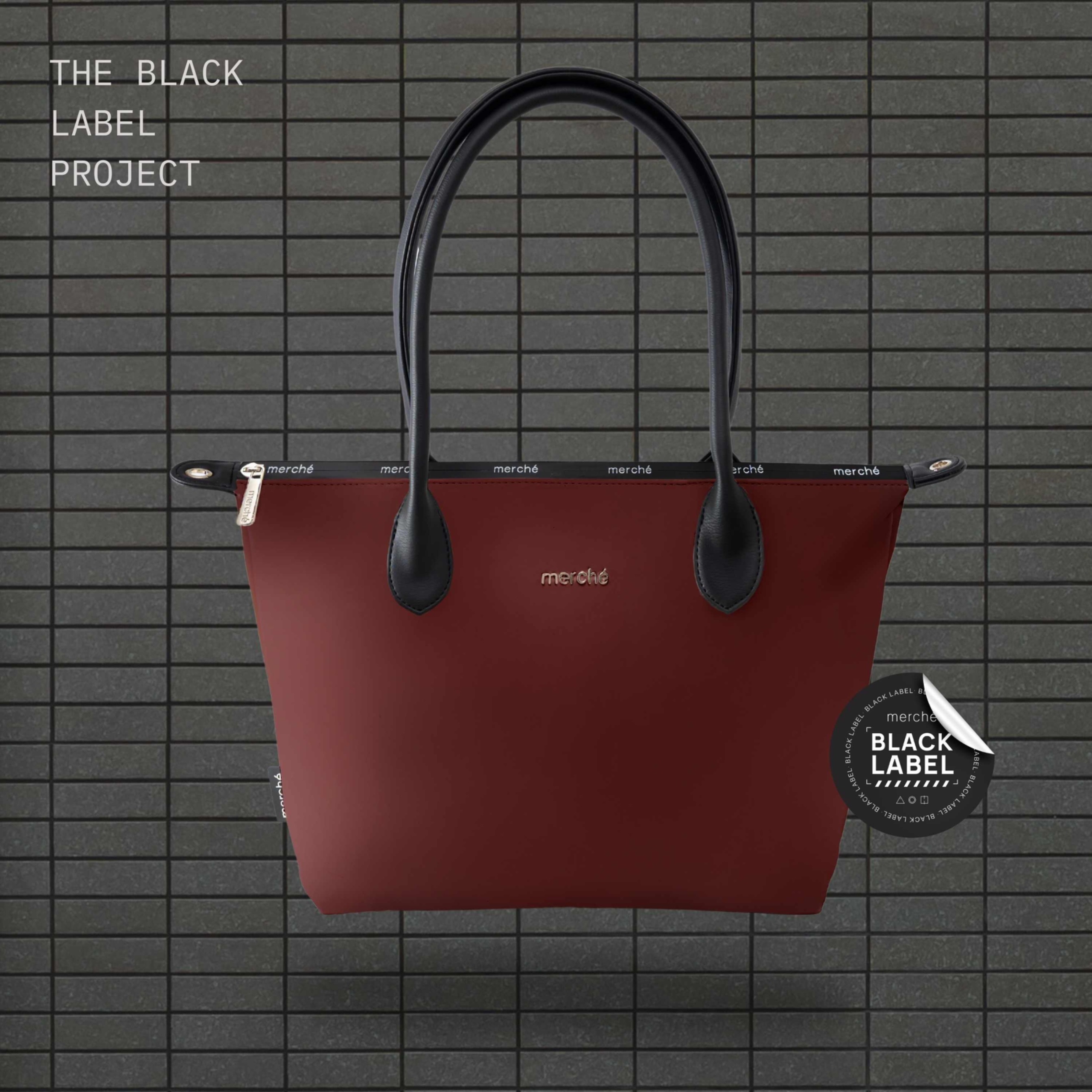 Alice Large Totebag Black Label merché