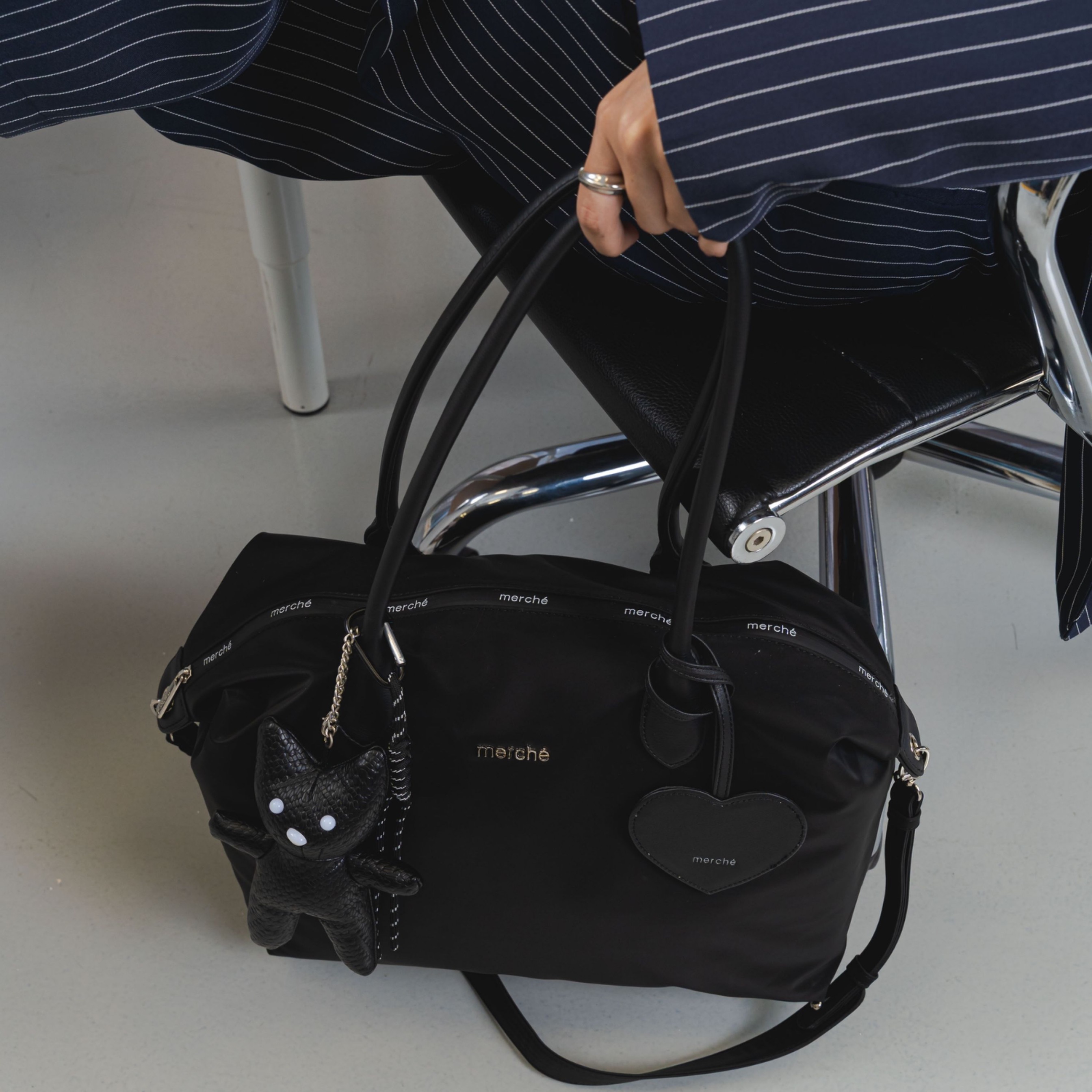 Alice Large Totebag Black Label merché