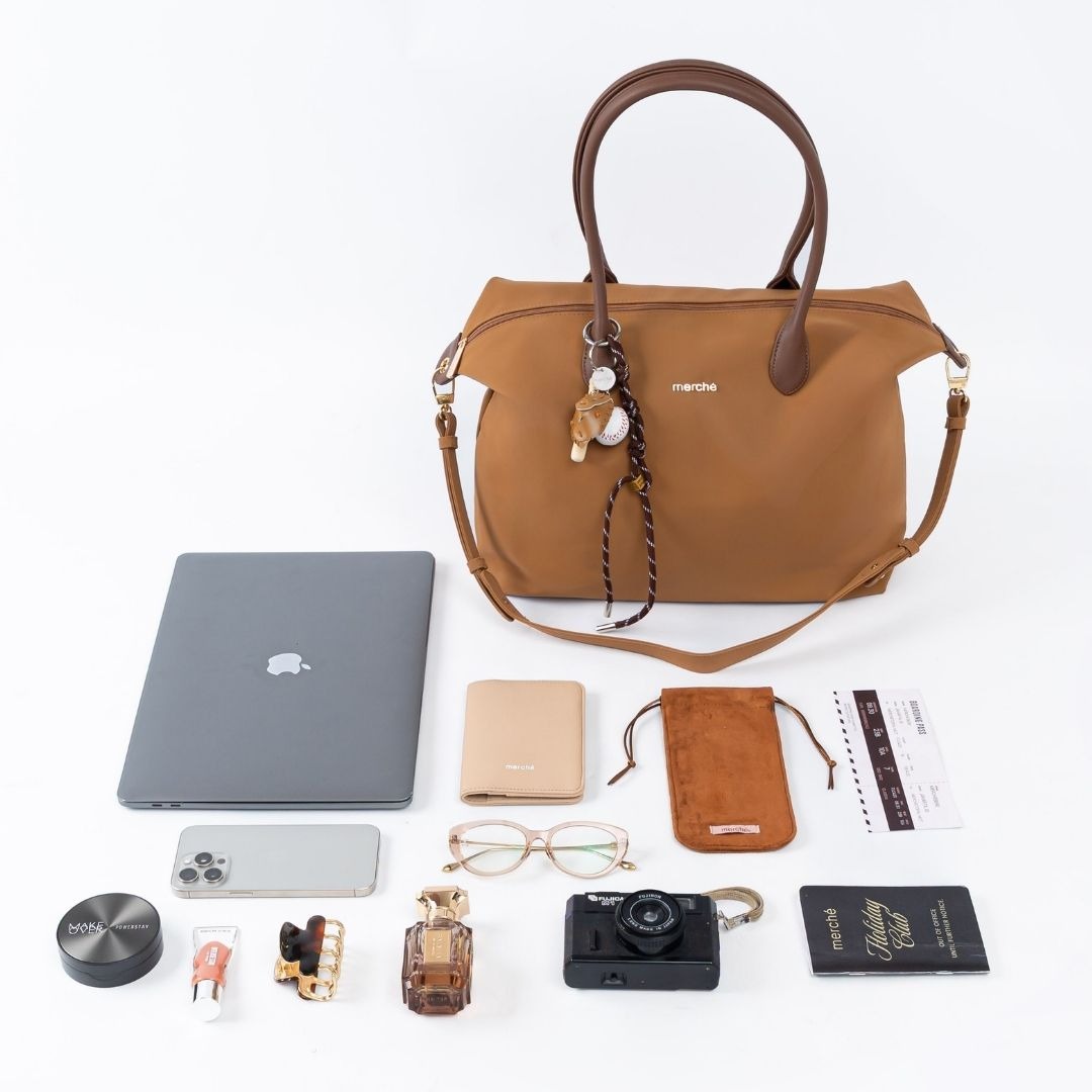 Alice Large Tote Bag Brown Label merché