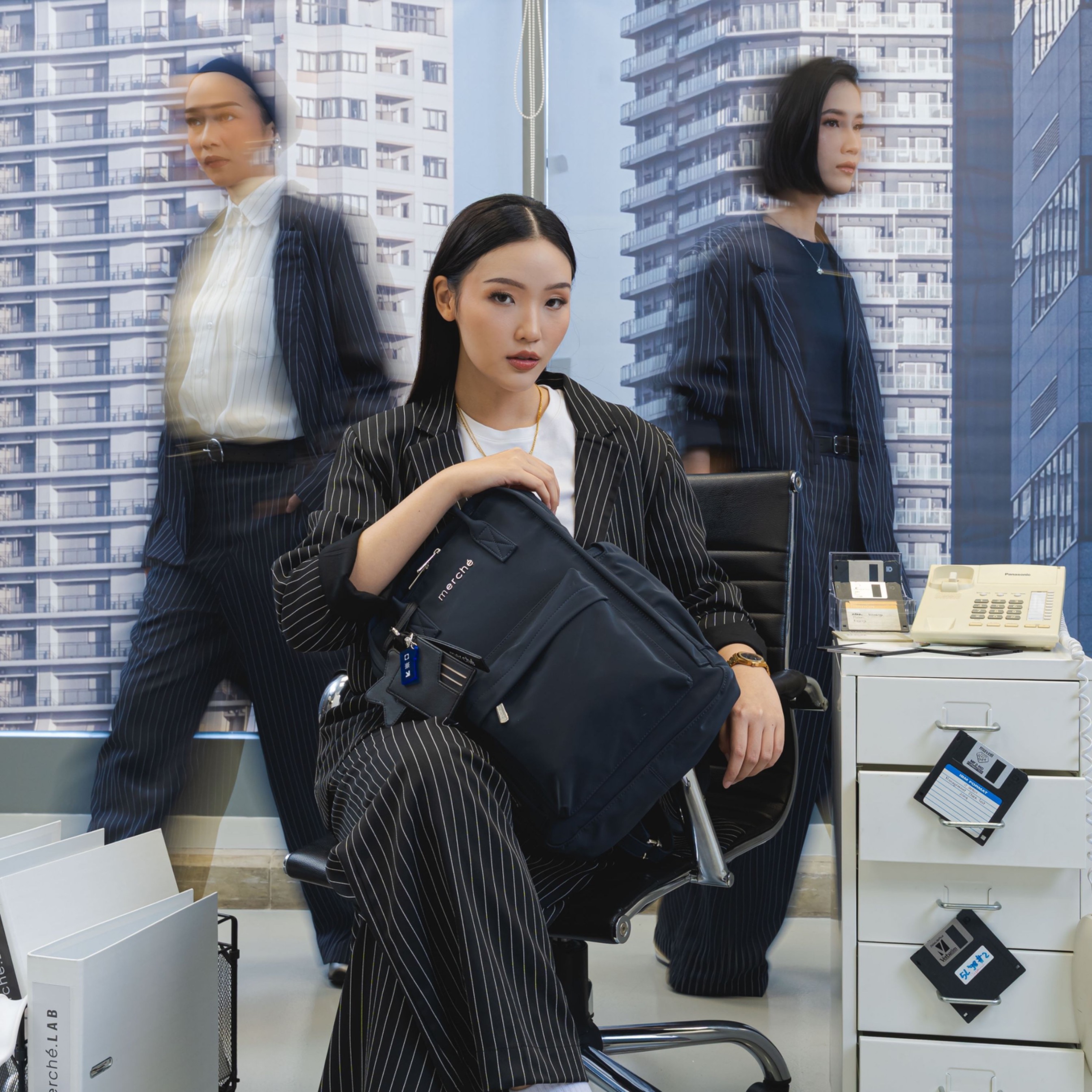 Bree Backpack Maxi Black Label merché