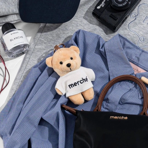 Image of Mylo The Bear Plushie Charm merché