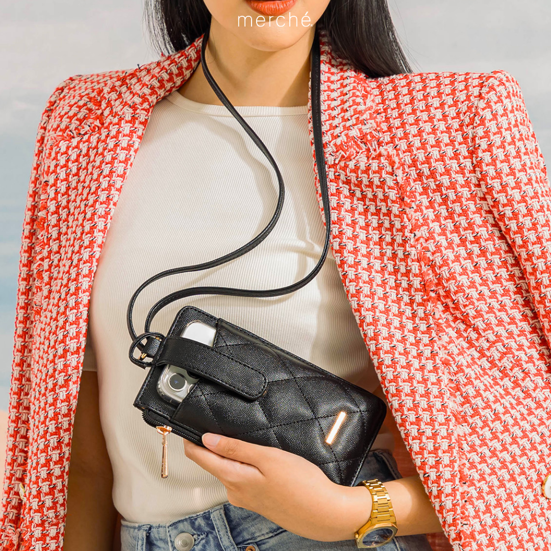 Sylvie Caviar Phone Bag merché