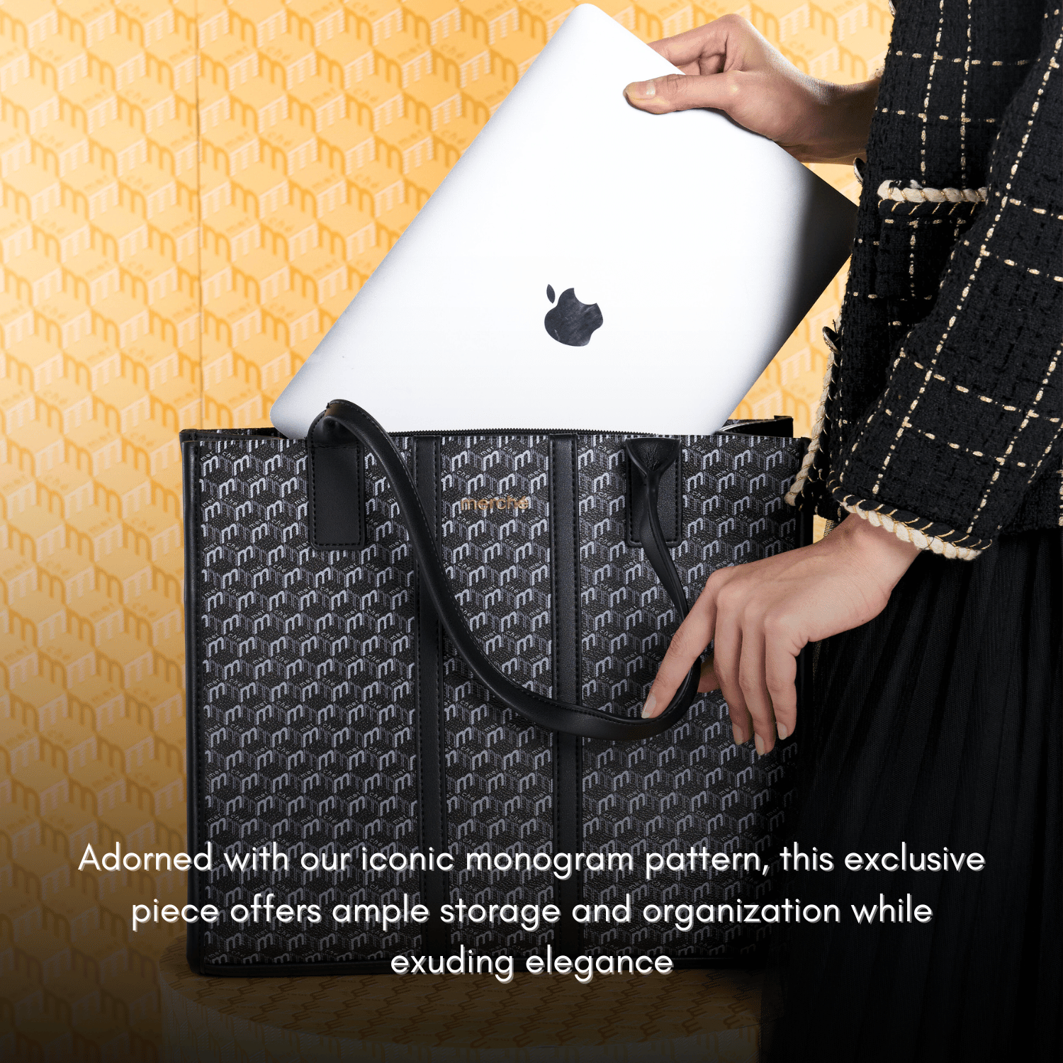 Vaughn Monogram Bag merché