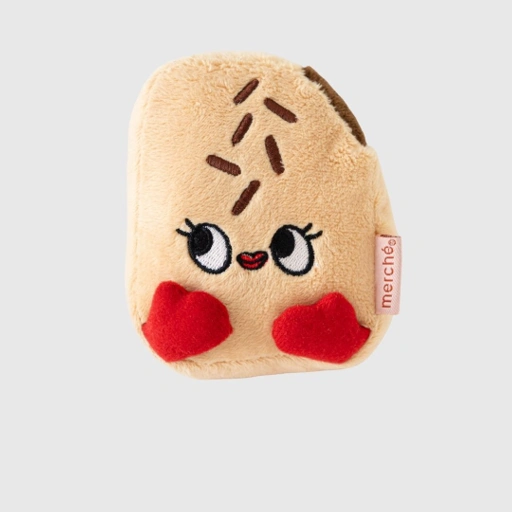 Image of Cup Sleeve Macy Roti Coklat Plushie merché