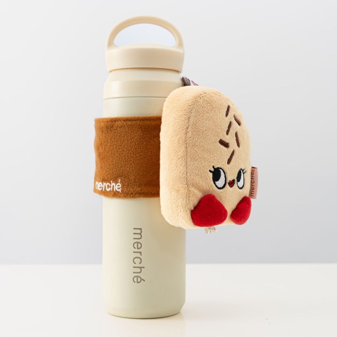 Cup Sleeve Macy Roti Coklat Plushie merché