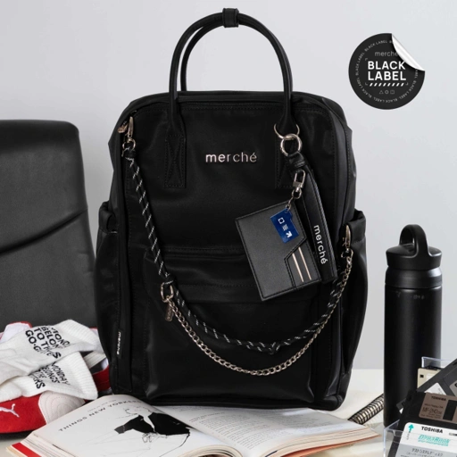 Image of Bree Backpack Maxi Black Label merché