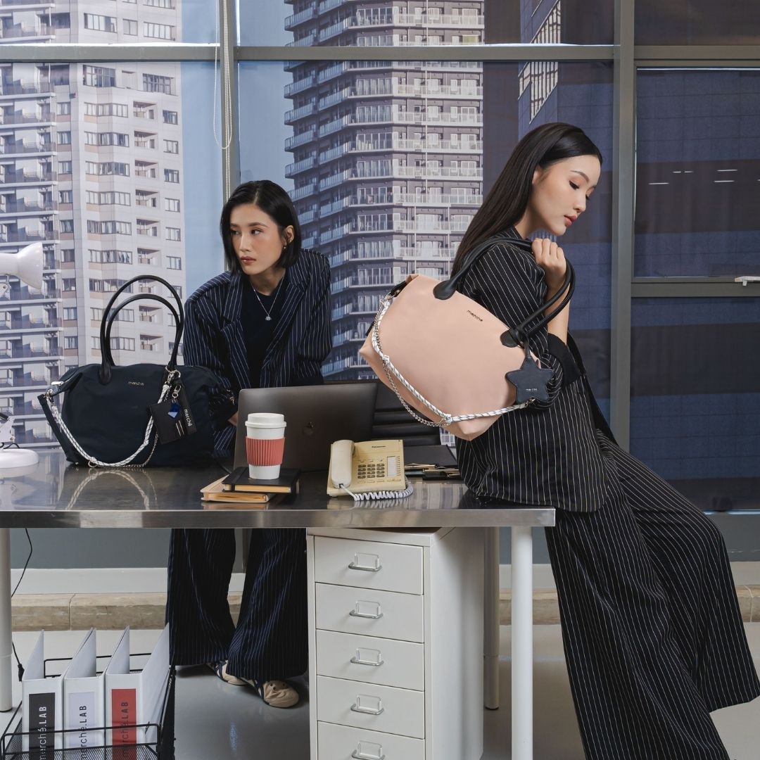 Alice Medium Totebag Black Label merché