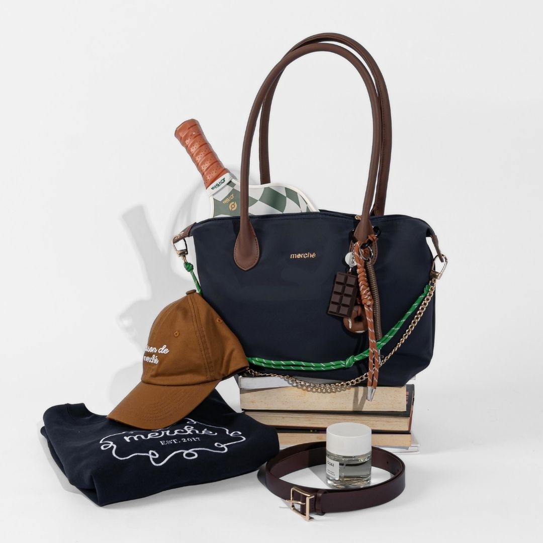 Alice Medium Totebag Brown Label merché