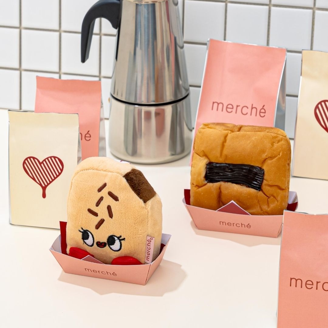 Cup Sleeve Macy Roti Coklat Plushie merché