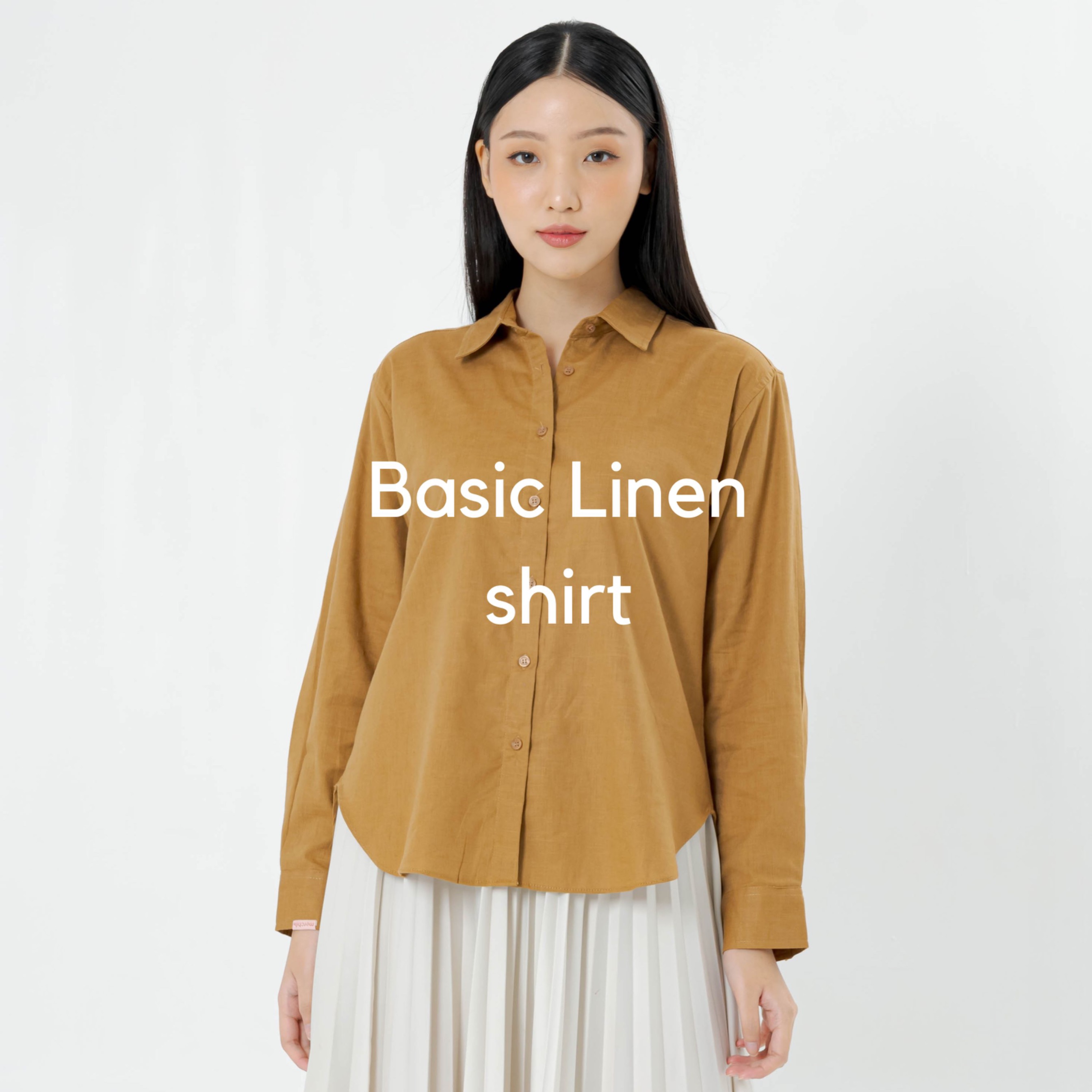 Cotton Linen Shirt merché