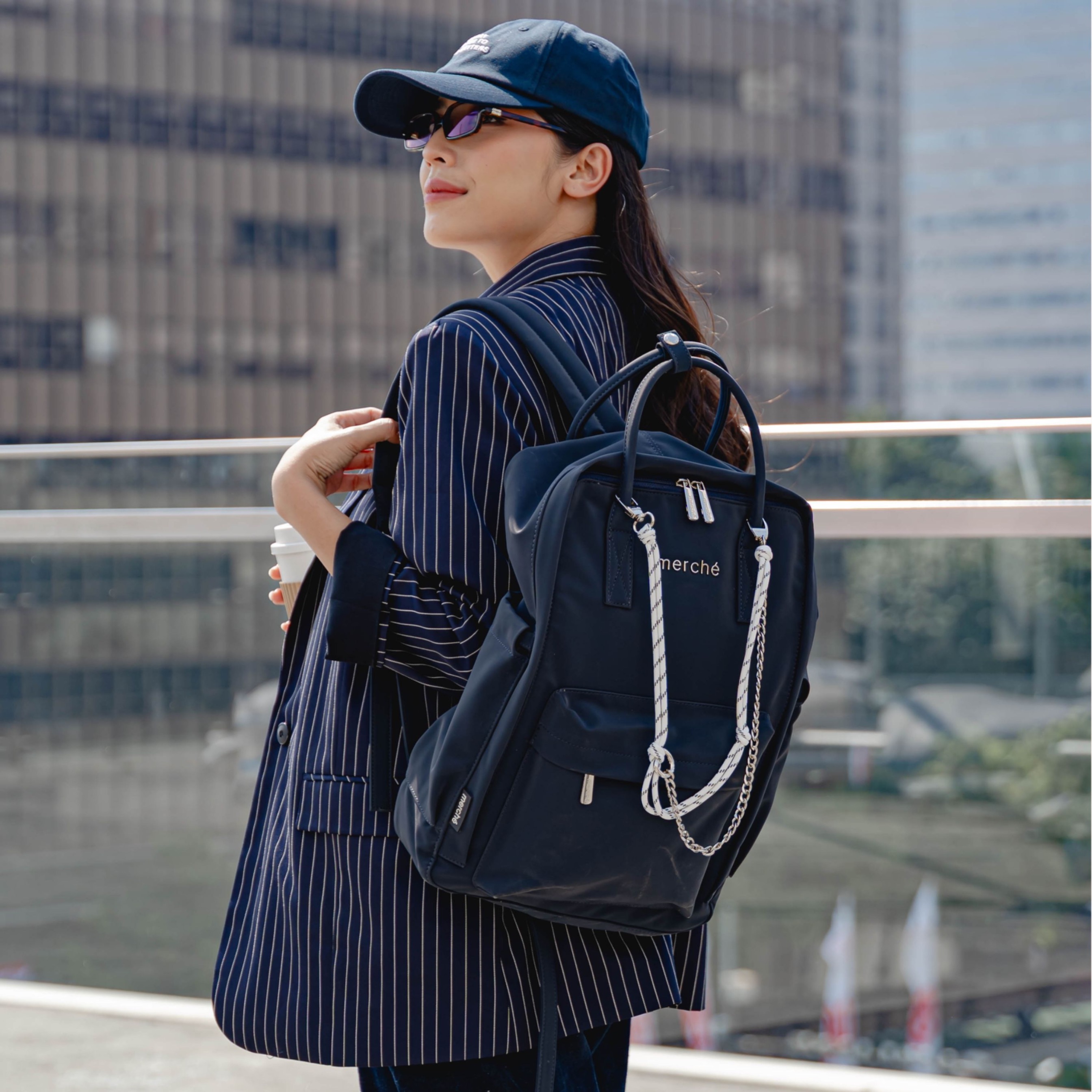 Bree Backpack Maxi Black Label merché