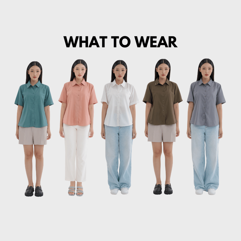 Basic Shirt Short Sleeves merché