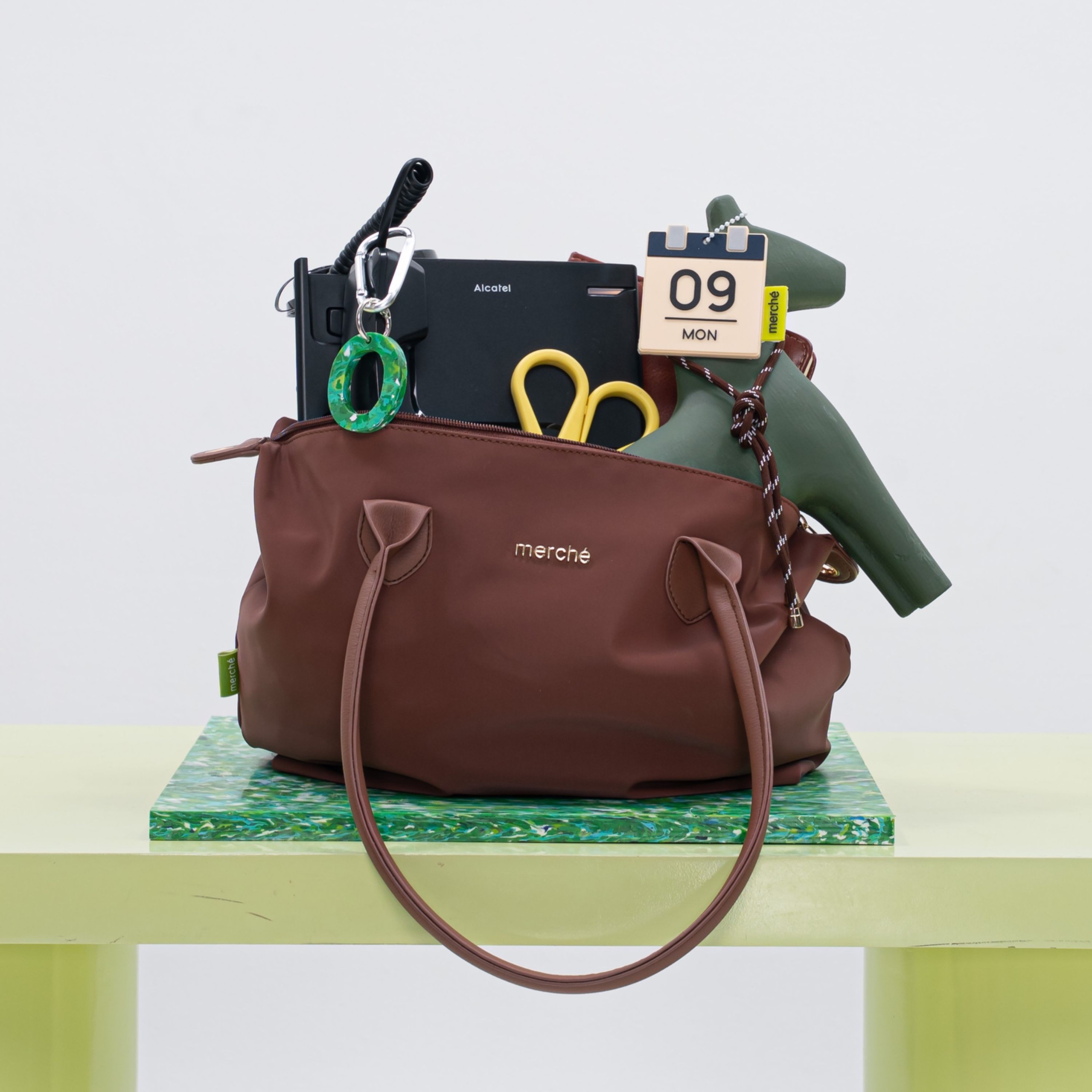 Alice Medium Totebag Green Label merché