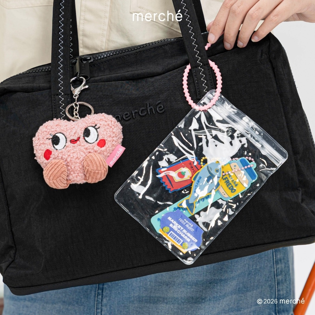 Market Rubber Charm merché