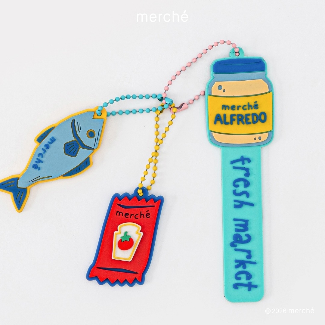 Market Rubber Charm merché