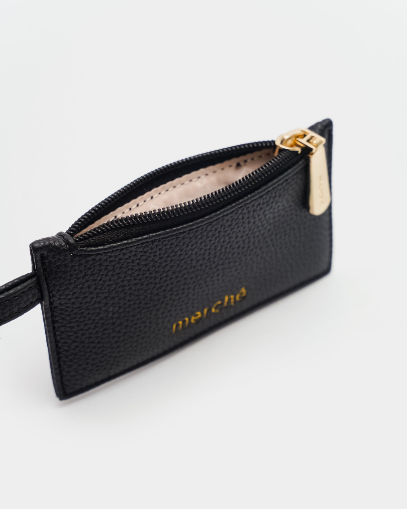 Zeta Pouch Charm Leather  merché