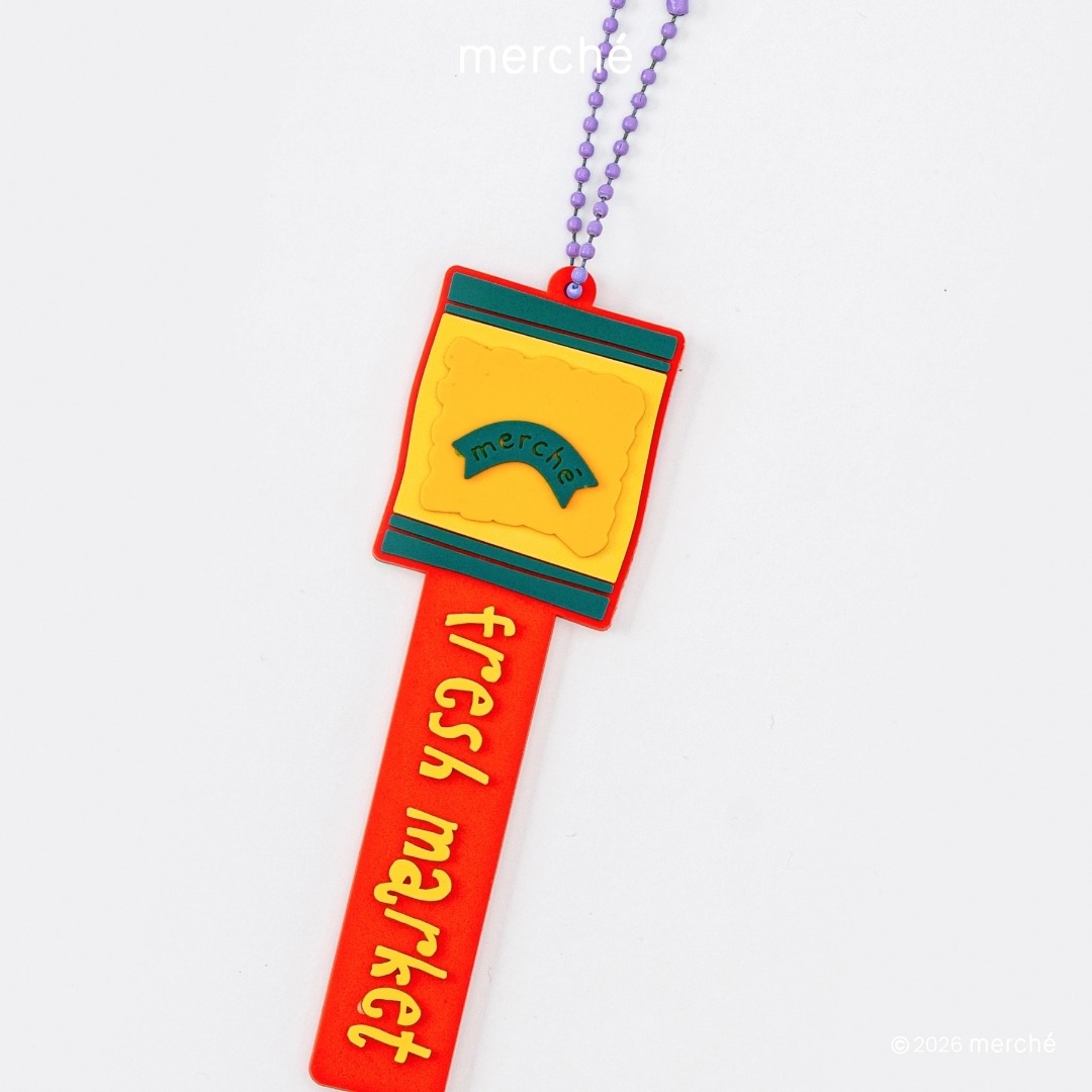 Market Rubber Charm merché