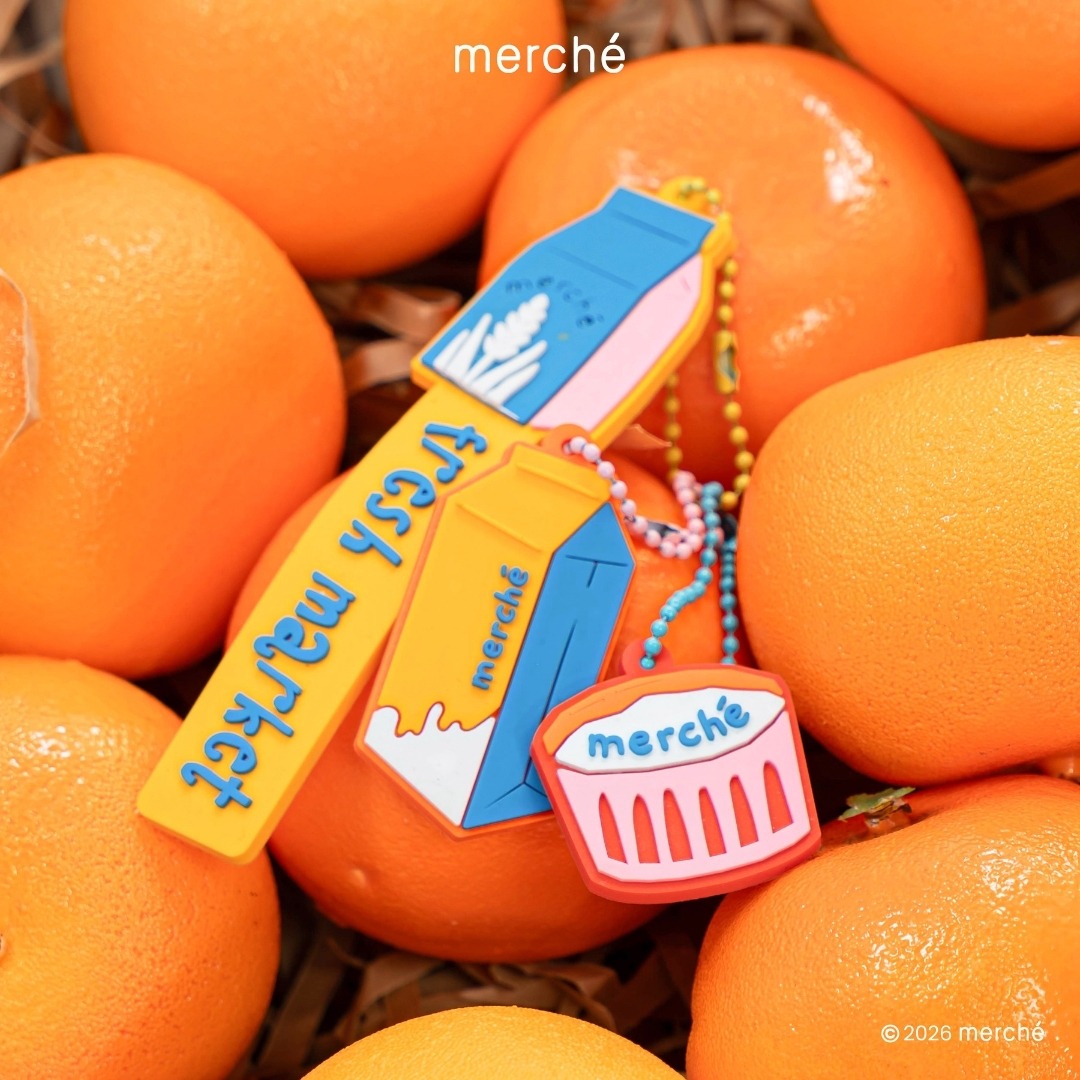 Market Rubber Charm merché