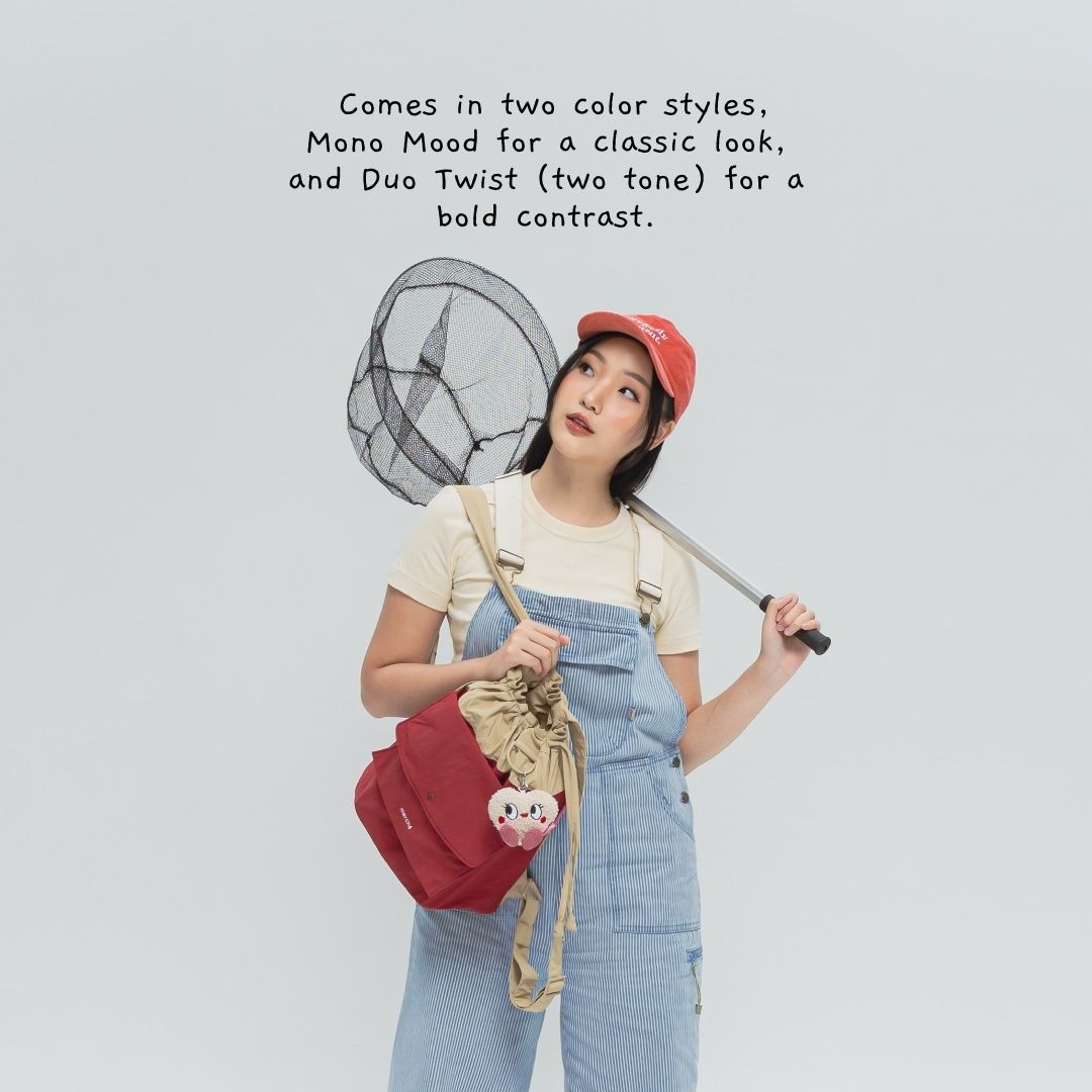 Dumpling Backpack Duo Twist Version merché
