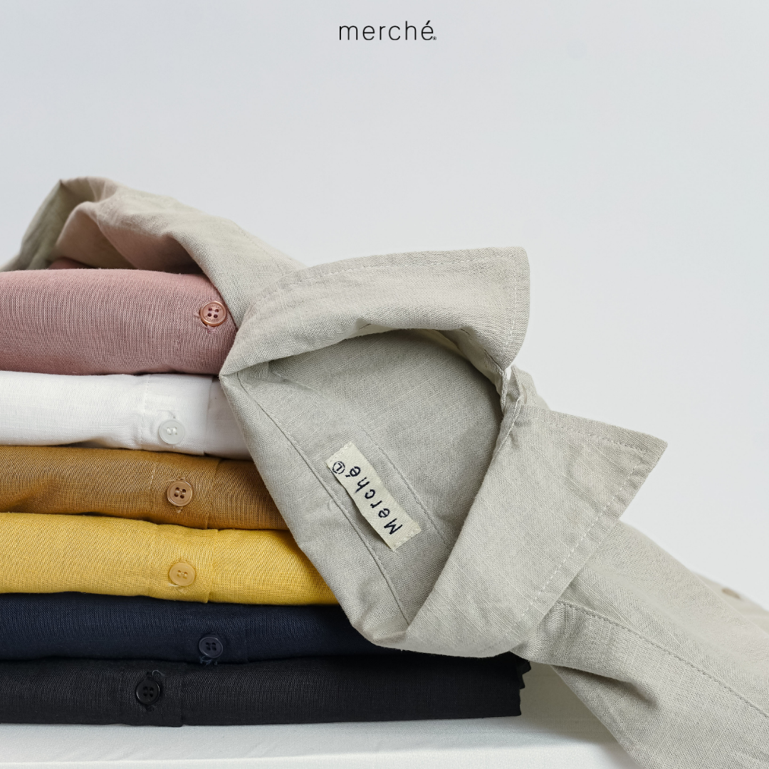 Cotton Linen Shirt merché