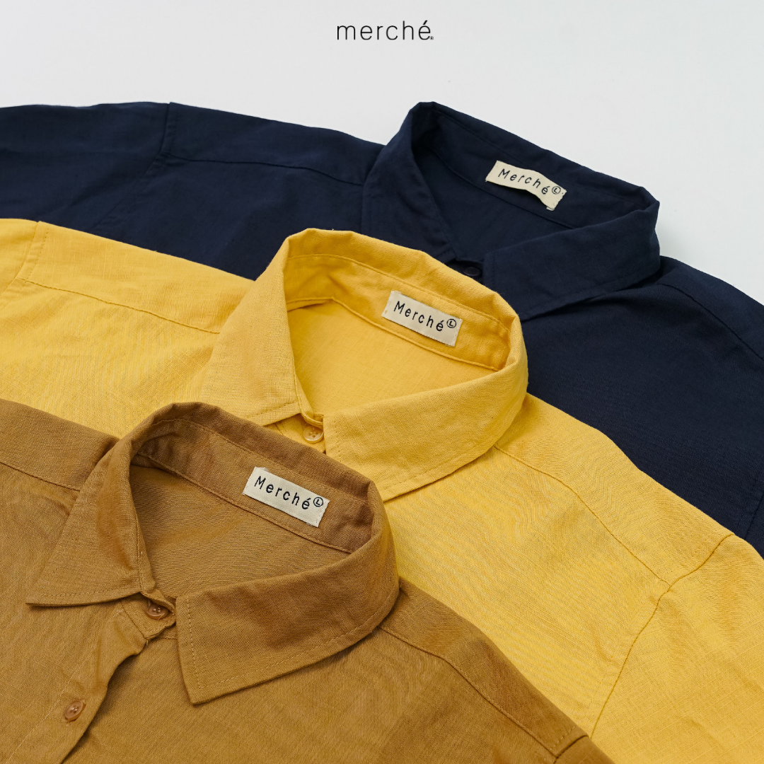 Cotton Linen Shirt merché