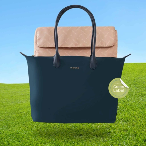 Image of Alice Large Totebag green label merché