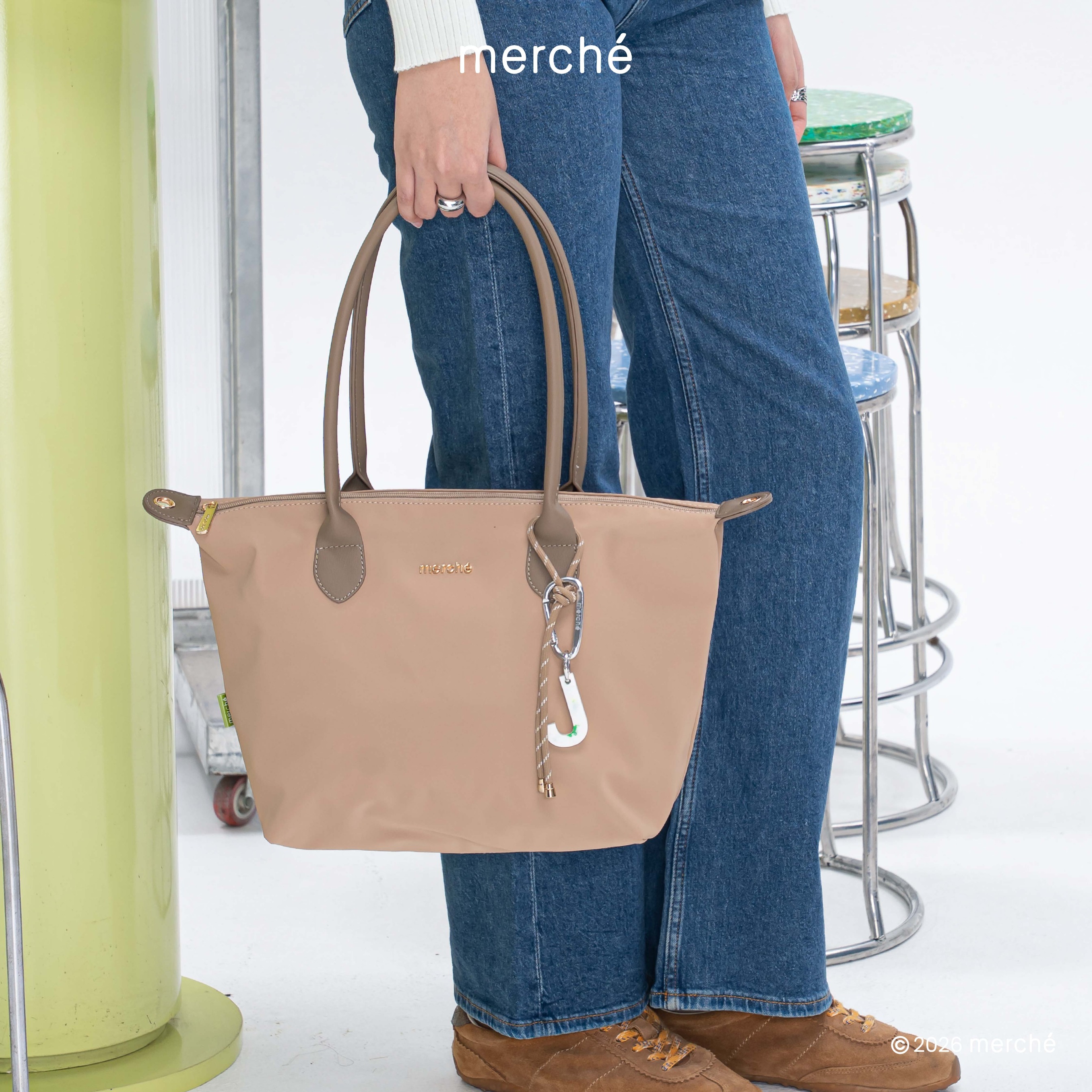 Alice Medium Totebag Green Label merché