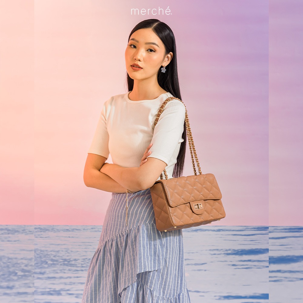 Clair Rectangle Flap Bag merché