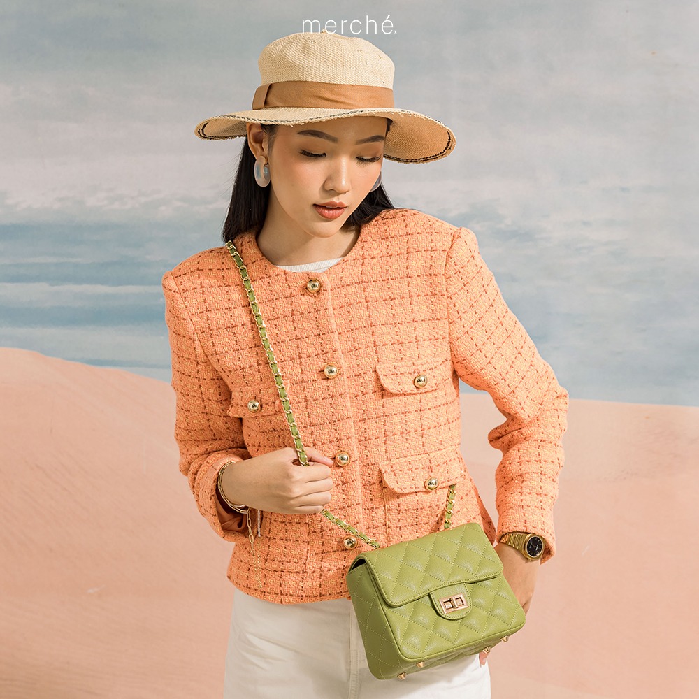 Claire Square Flap Bag merché