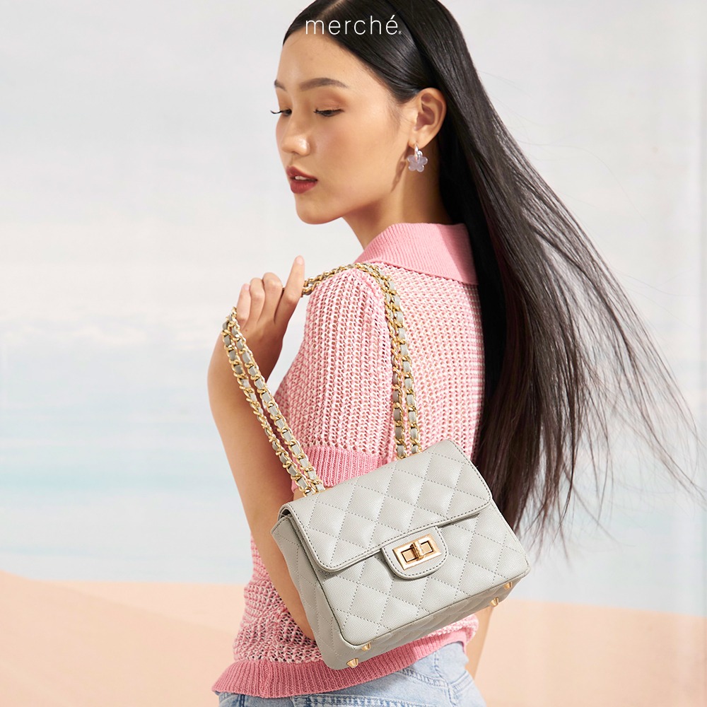 Claire Square Flap Bag merché