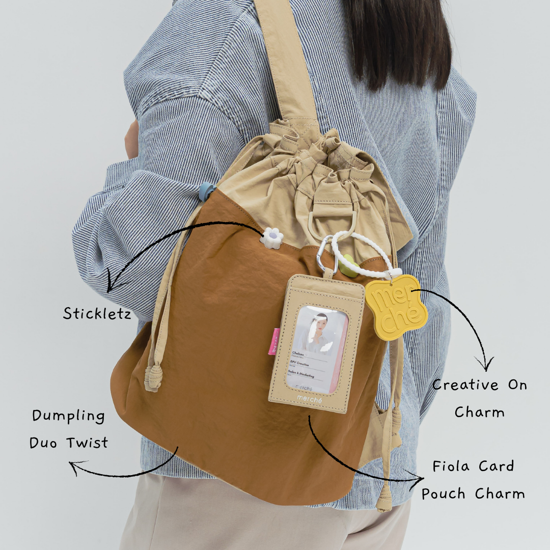 Dumpling Backpack Duo Twist Version merché