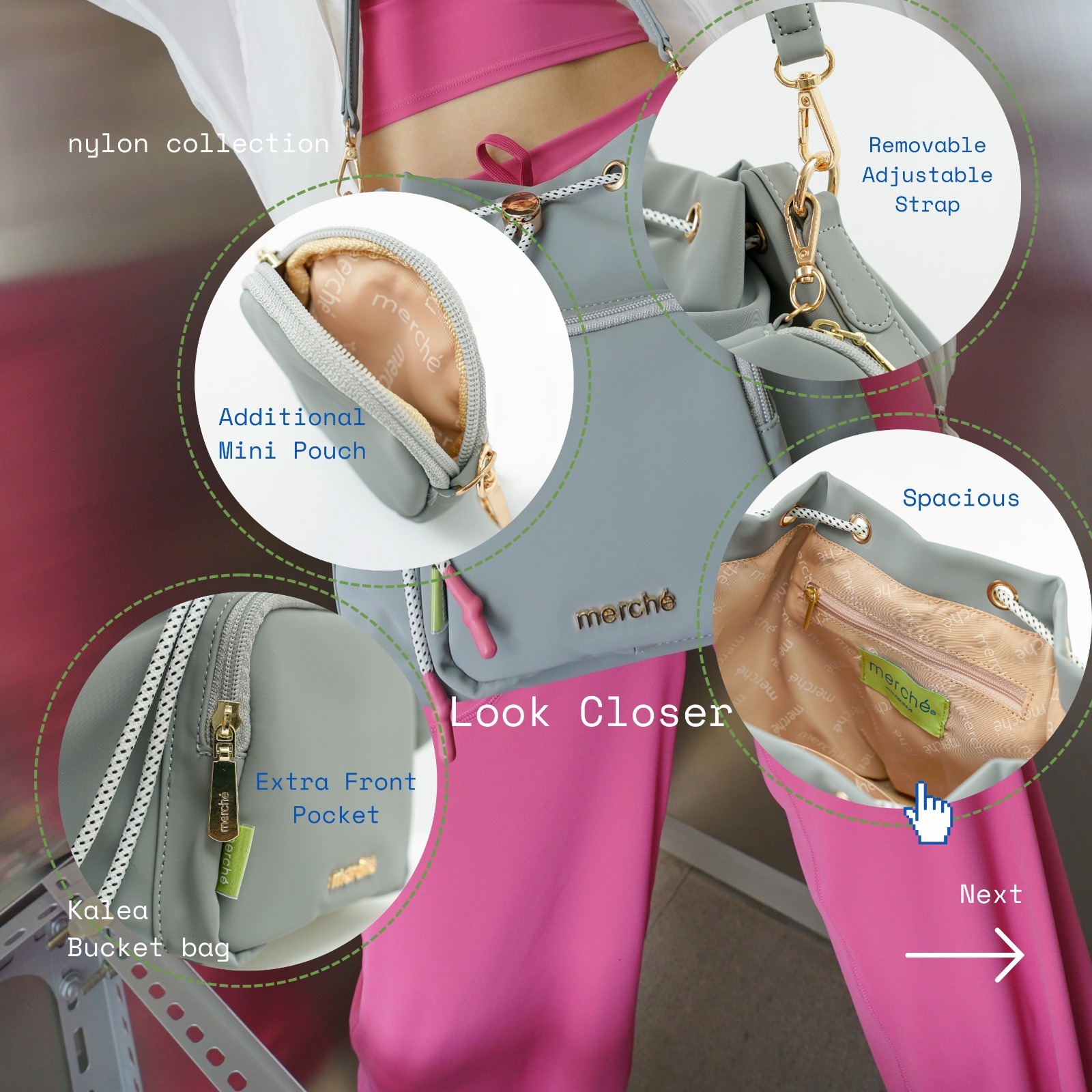Kalea Bucket Bag merché