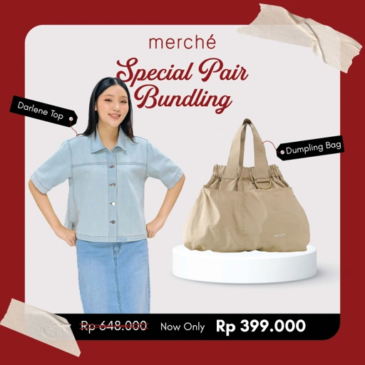 Image of Bundling Darlene Top + Dumpling Bag merché