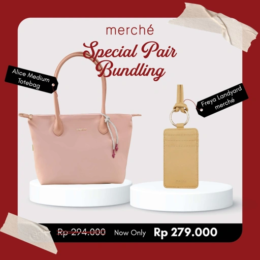 Image of Bundling Alice Totebag + Freya Lanyard merché
