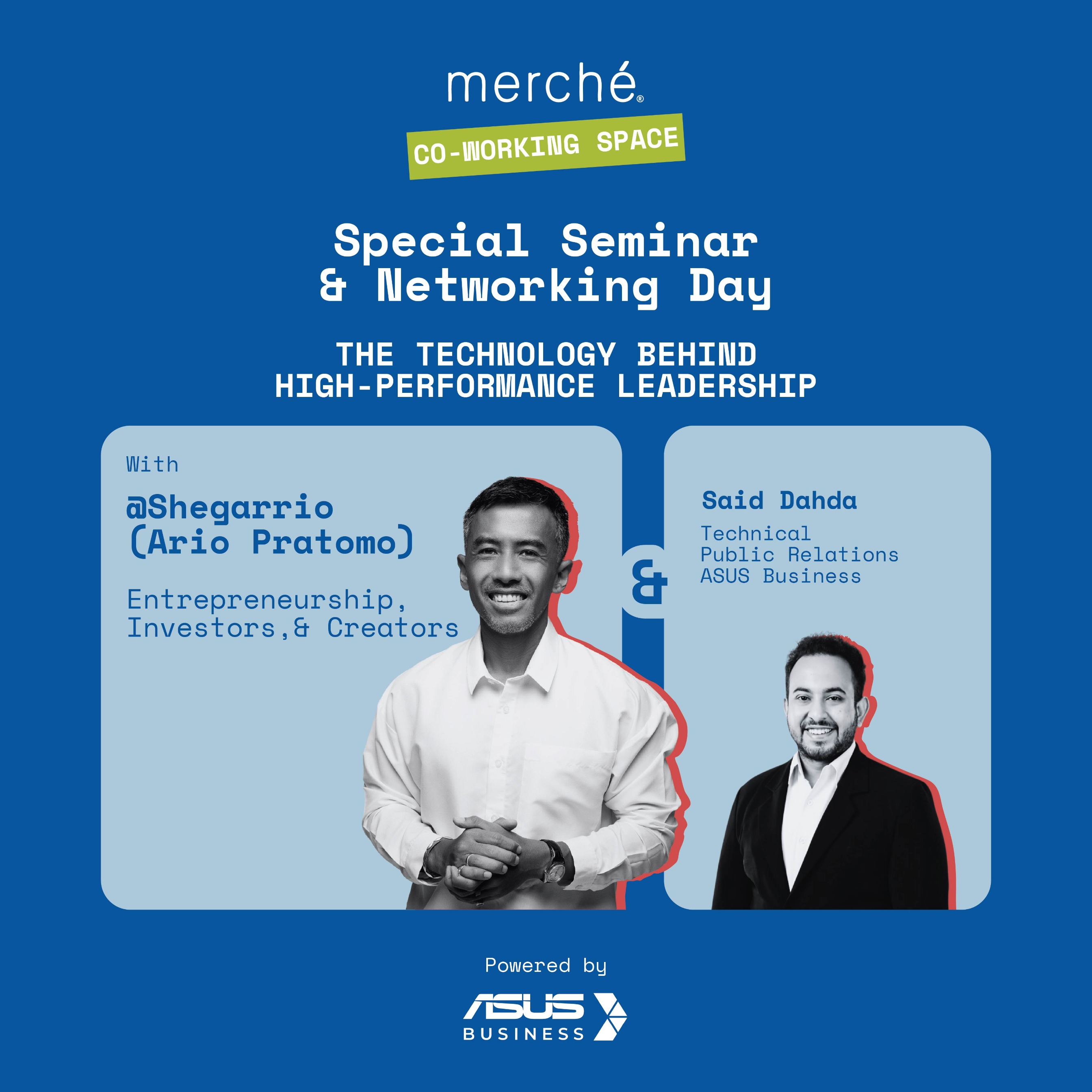 merché Networking Day for Professional & Business Owner (09.00 - 17.00 WIB) Thursday, 6 August 2026