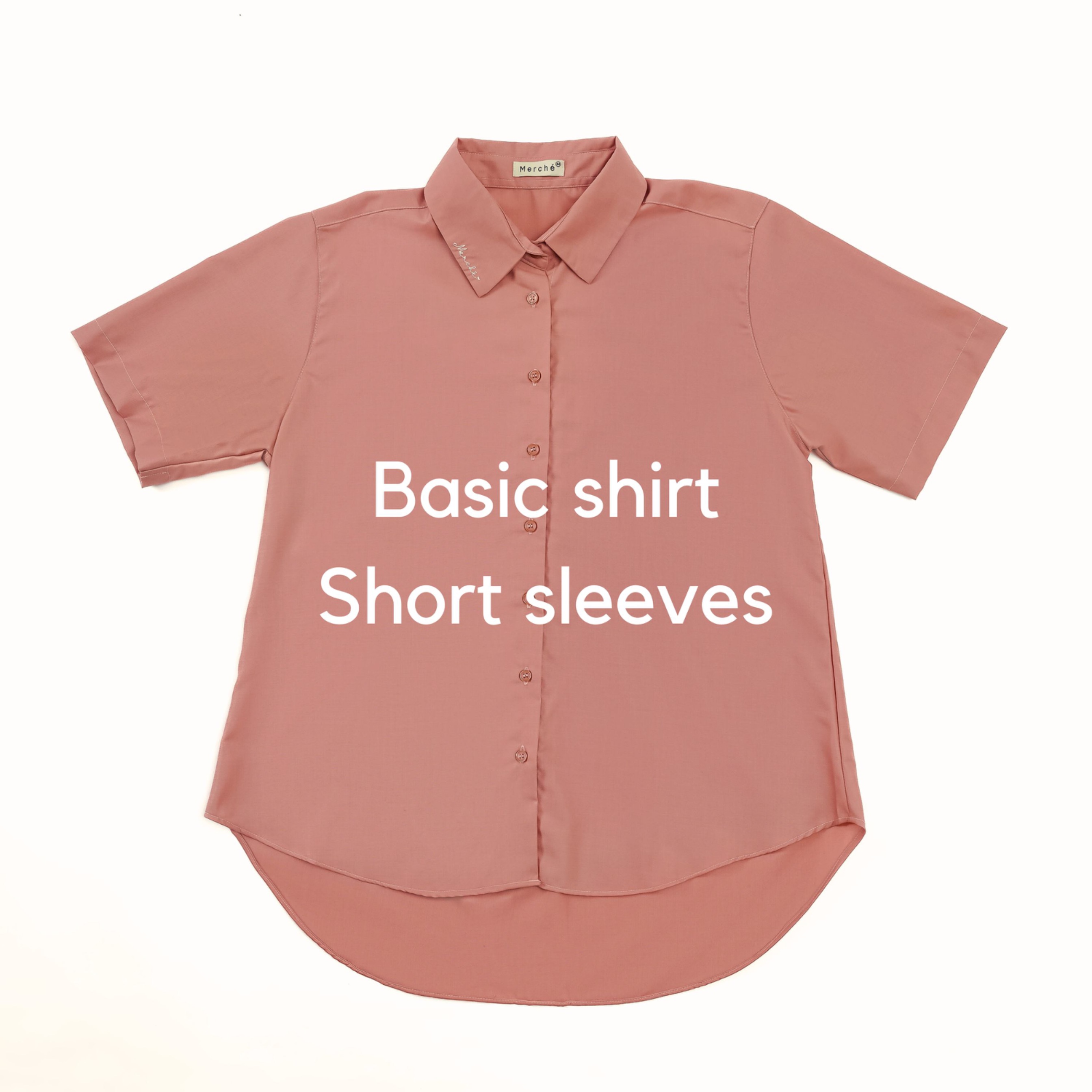 Basic Shirt Short Sleeves merché