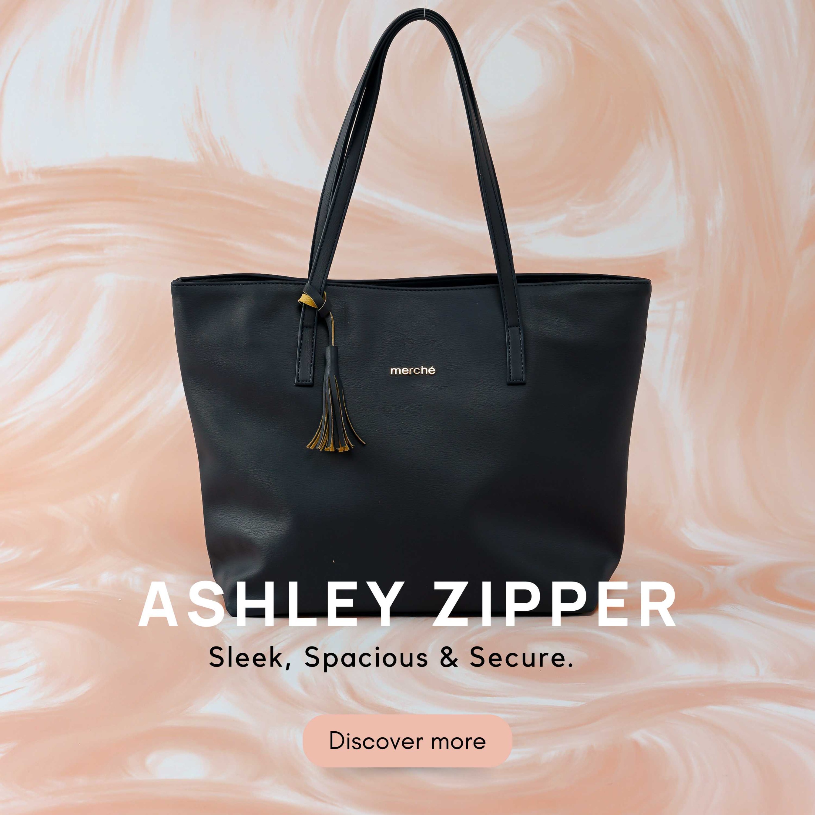 Ashley Zipper Totebag merché