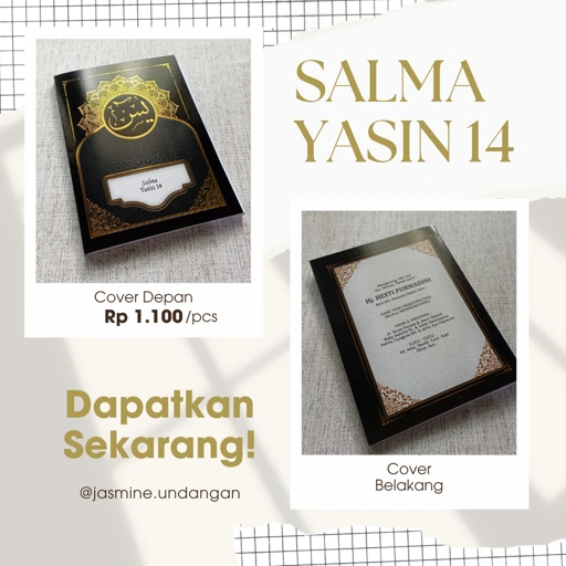 COVER YASIN SALMA 14 | JENIS IVORY HARGA MURAH