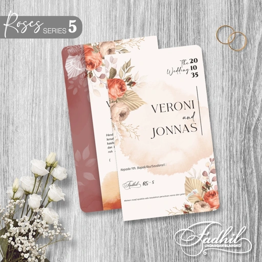 BLANGKO UNDANGAN PERNIKAHAN FADHIL ROSES 5