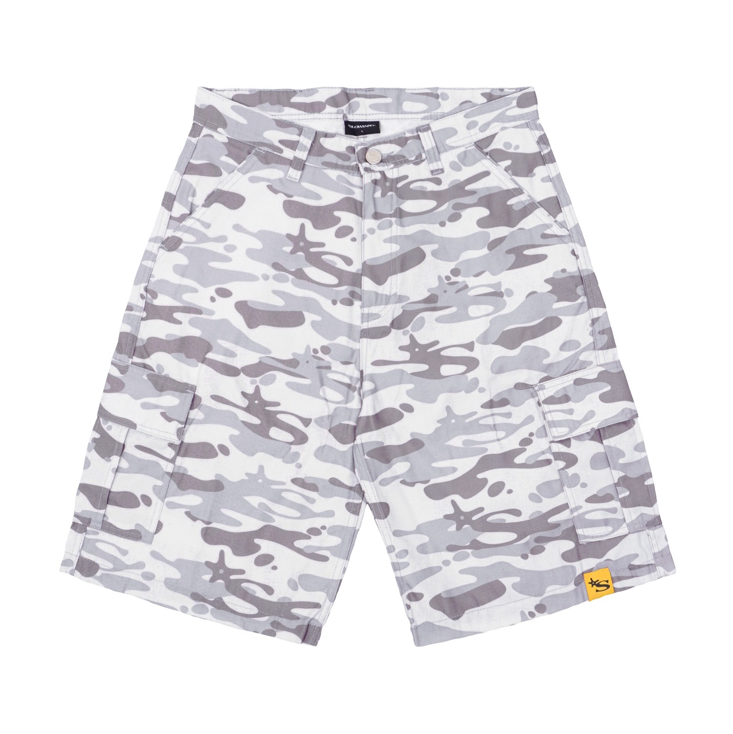 CARGO SHORTS CAMO - BEIGE