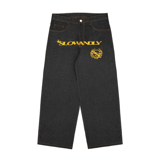 Image of BASE - BAGGY PANTS RAW DENIM