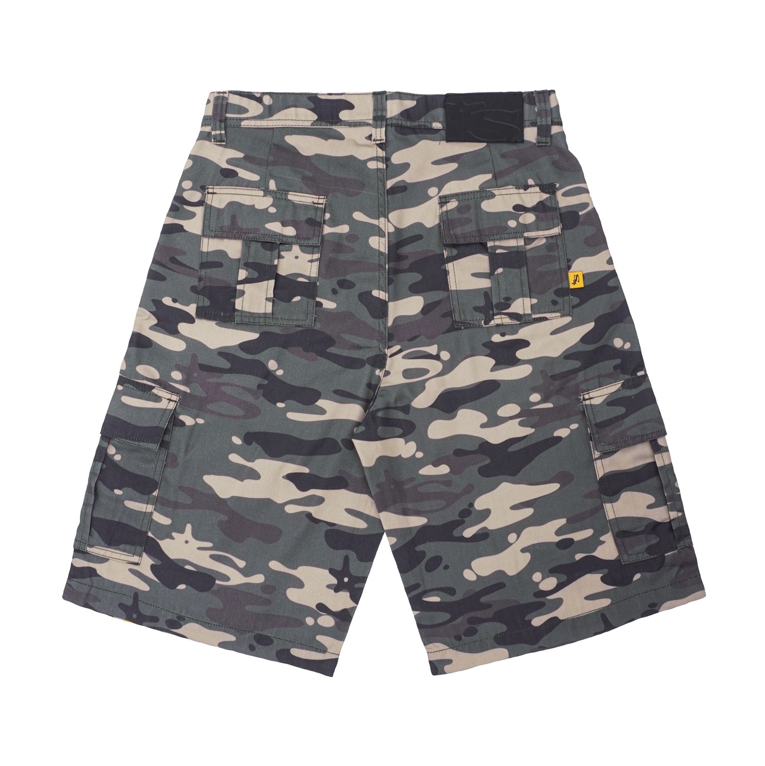 CARGO SHORTS CAMO - OLIVE