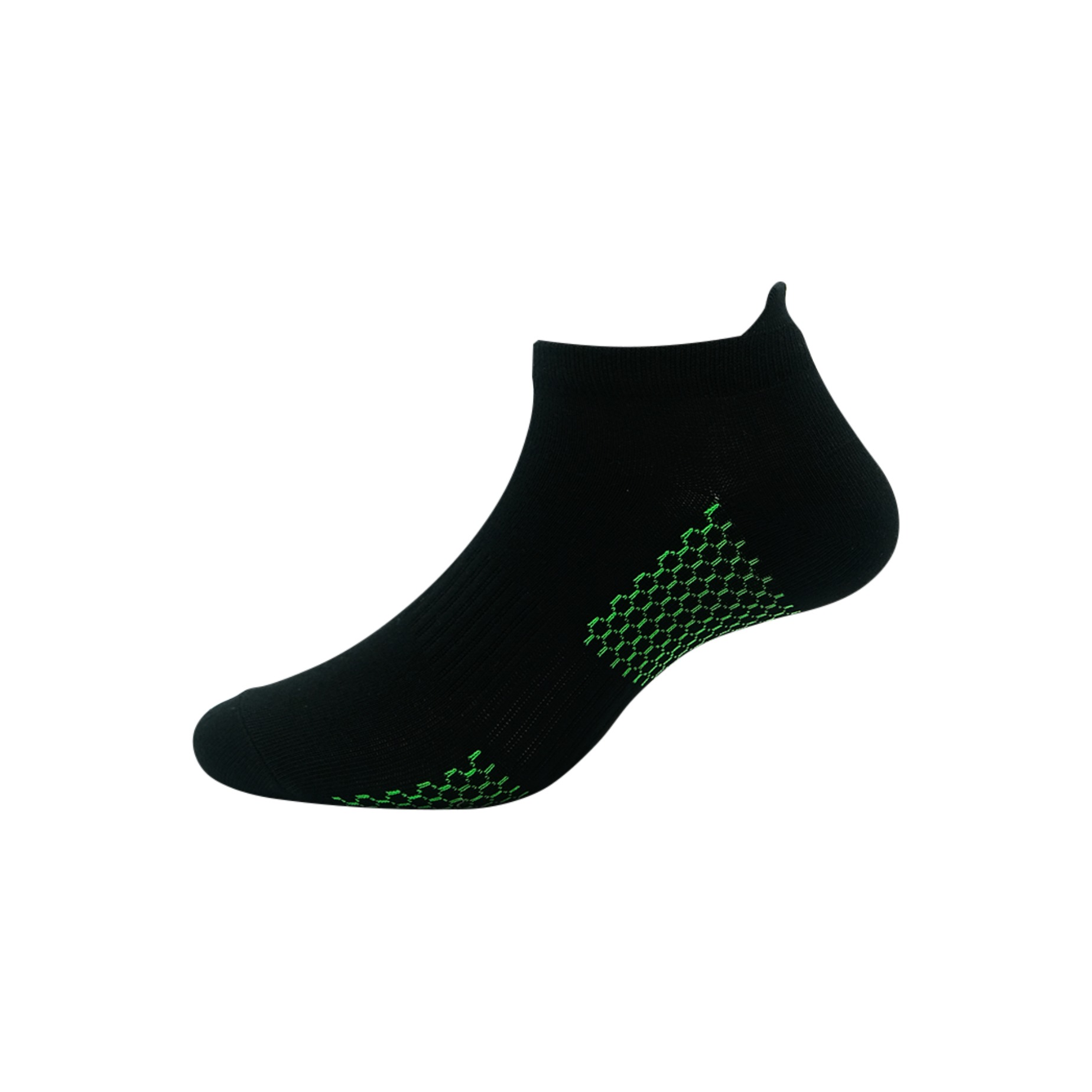 Diamond Socks ankle White/Black