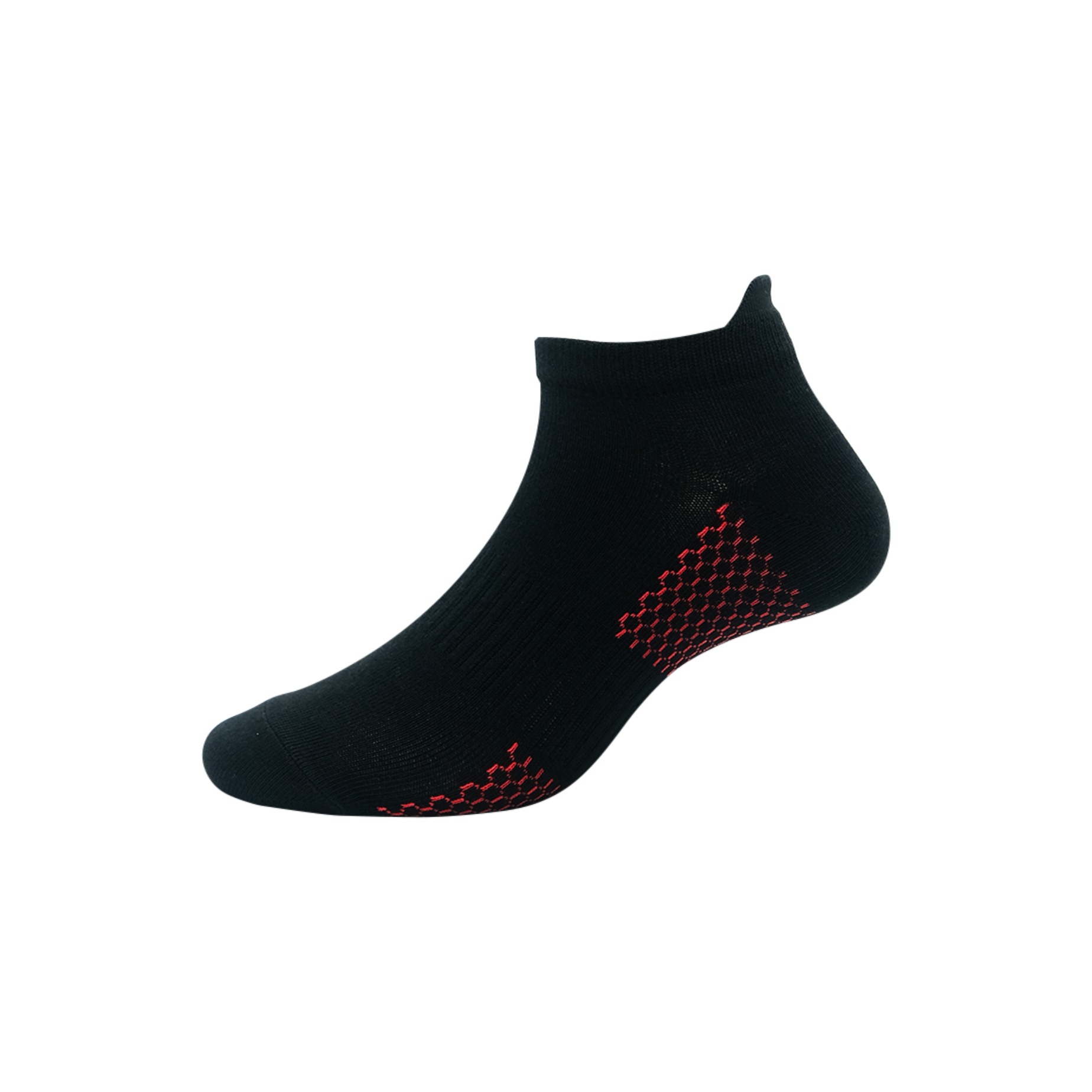 Diamond Socks ankle White/Black