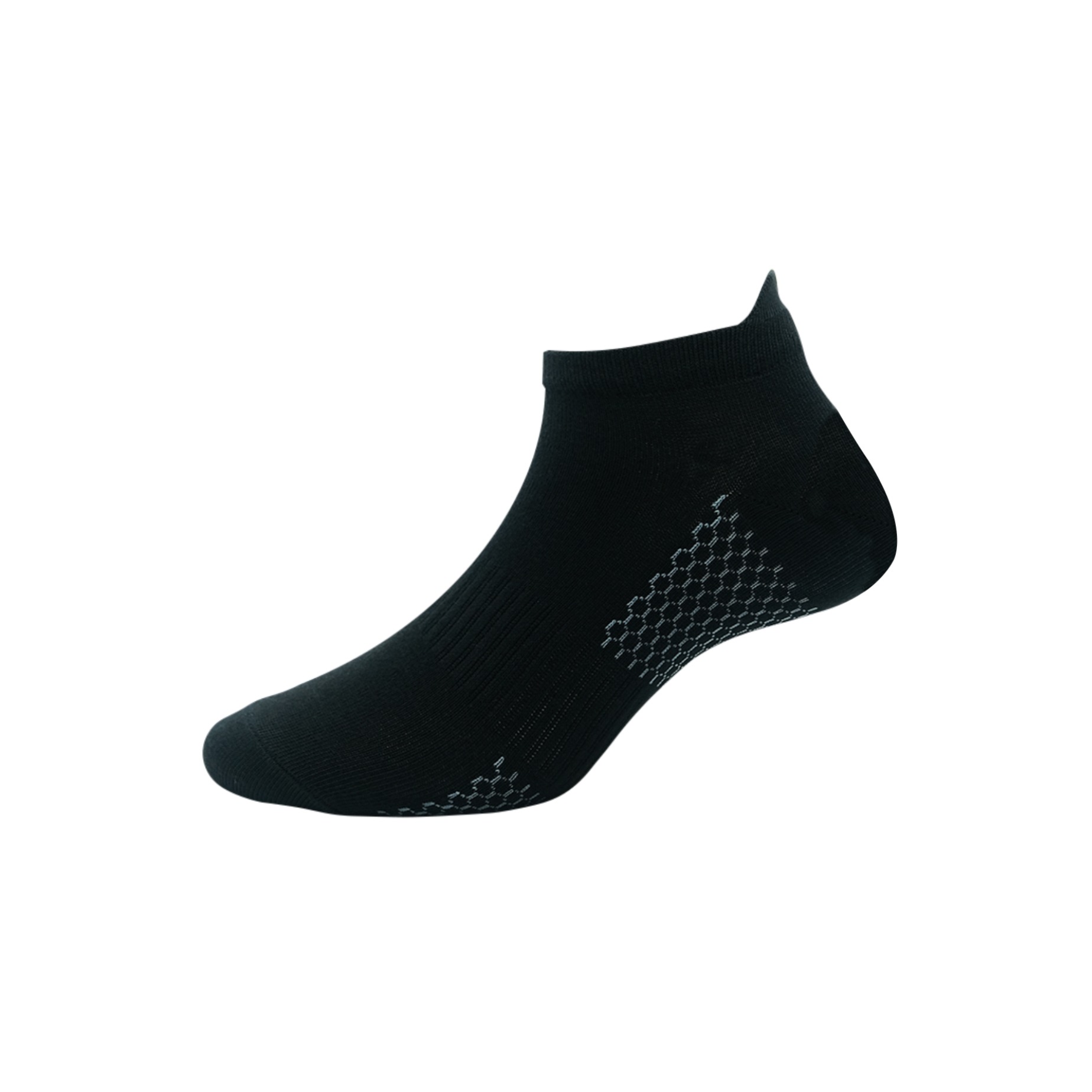 Diamond Socks ankle Black/Red