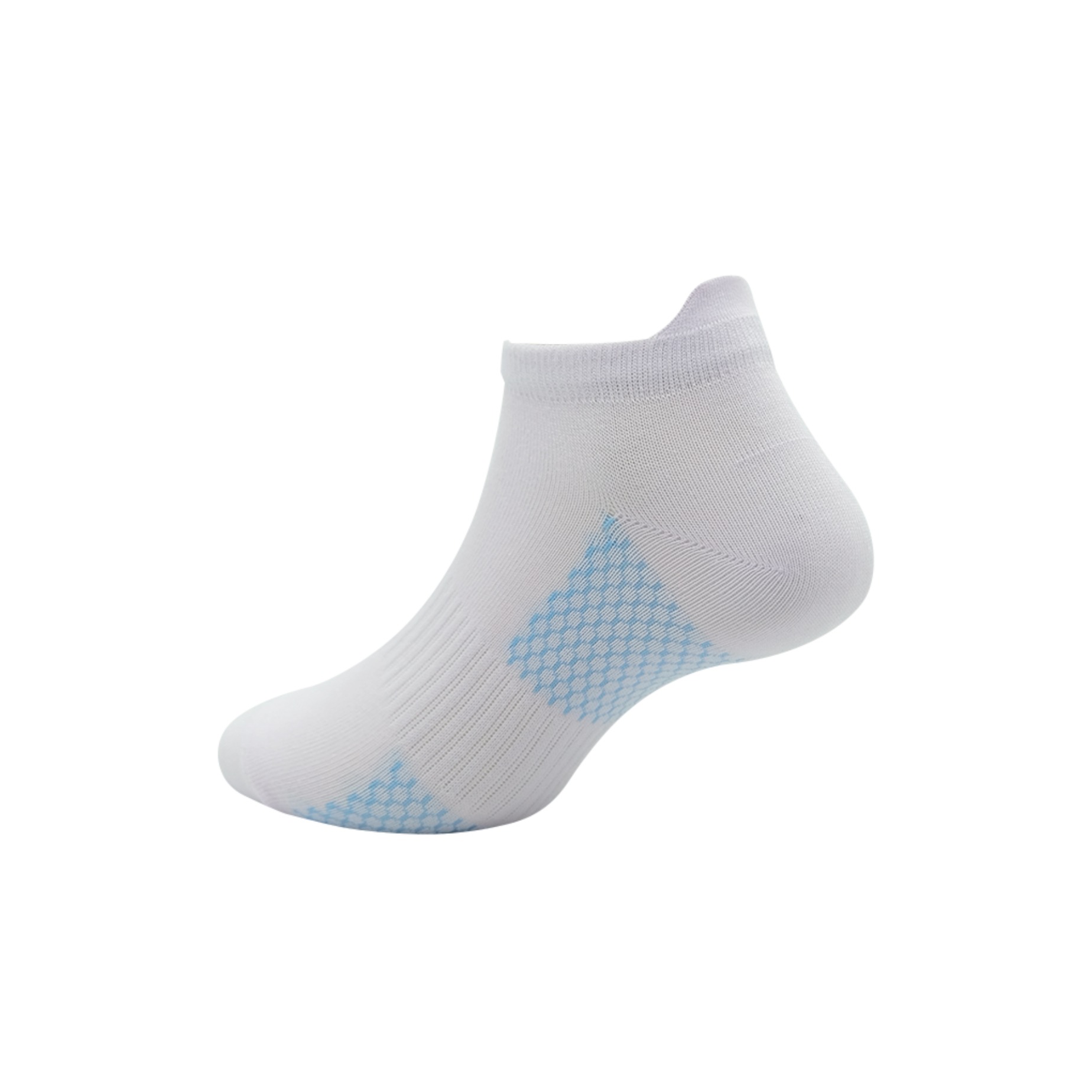 Diamond Socks ankle Black/Red