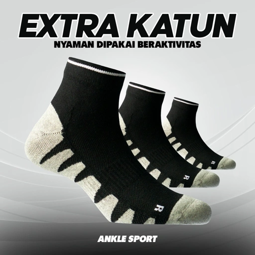 Image of Ankle Sport Black